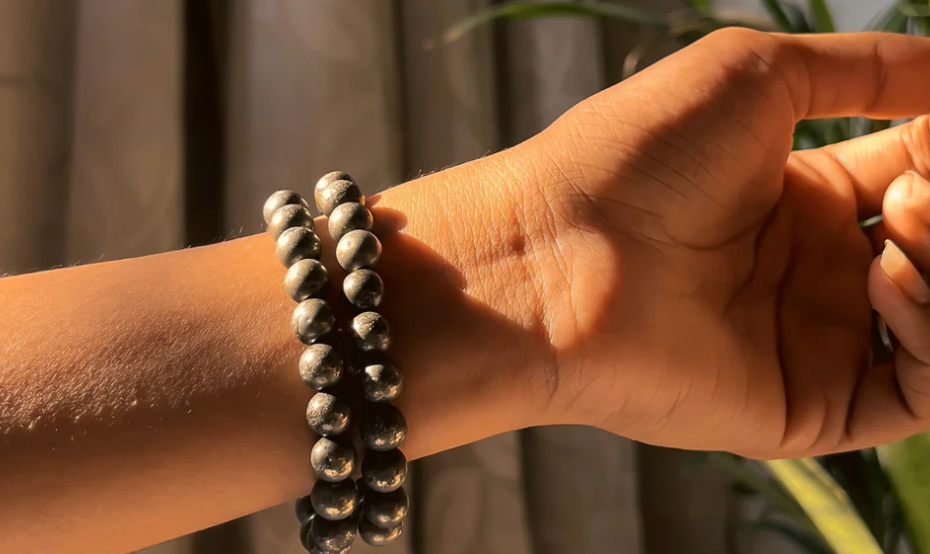 Pyrite Bracelet - 100% Real Pyrite Stone