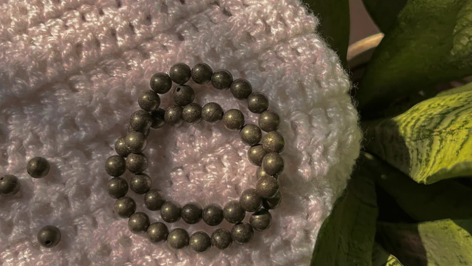Pyrite Bracelet - 100% Real Pyrite Stone